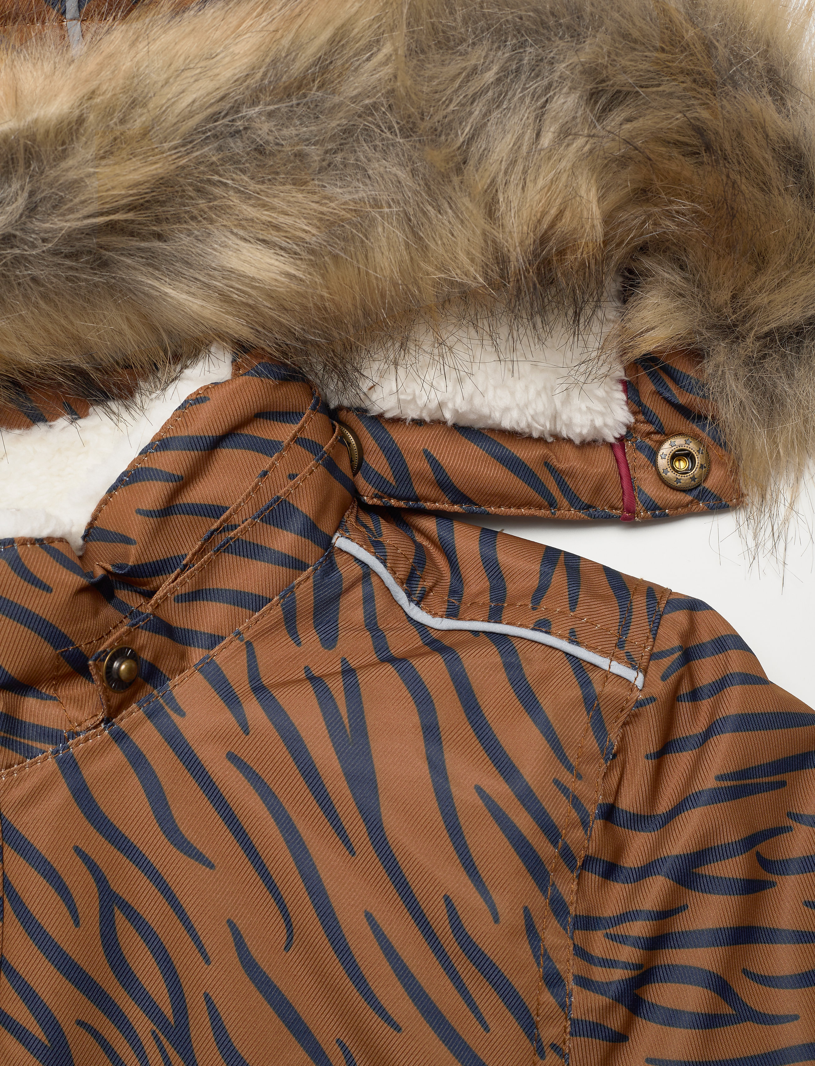The New - TNVADRIAN TWILL JACKET - zebra aop toffee - 3