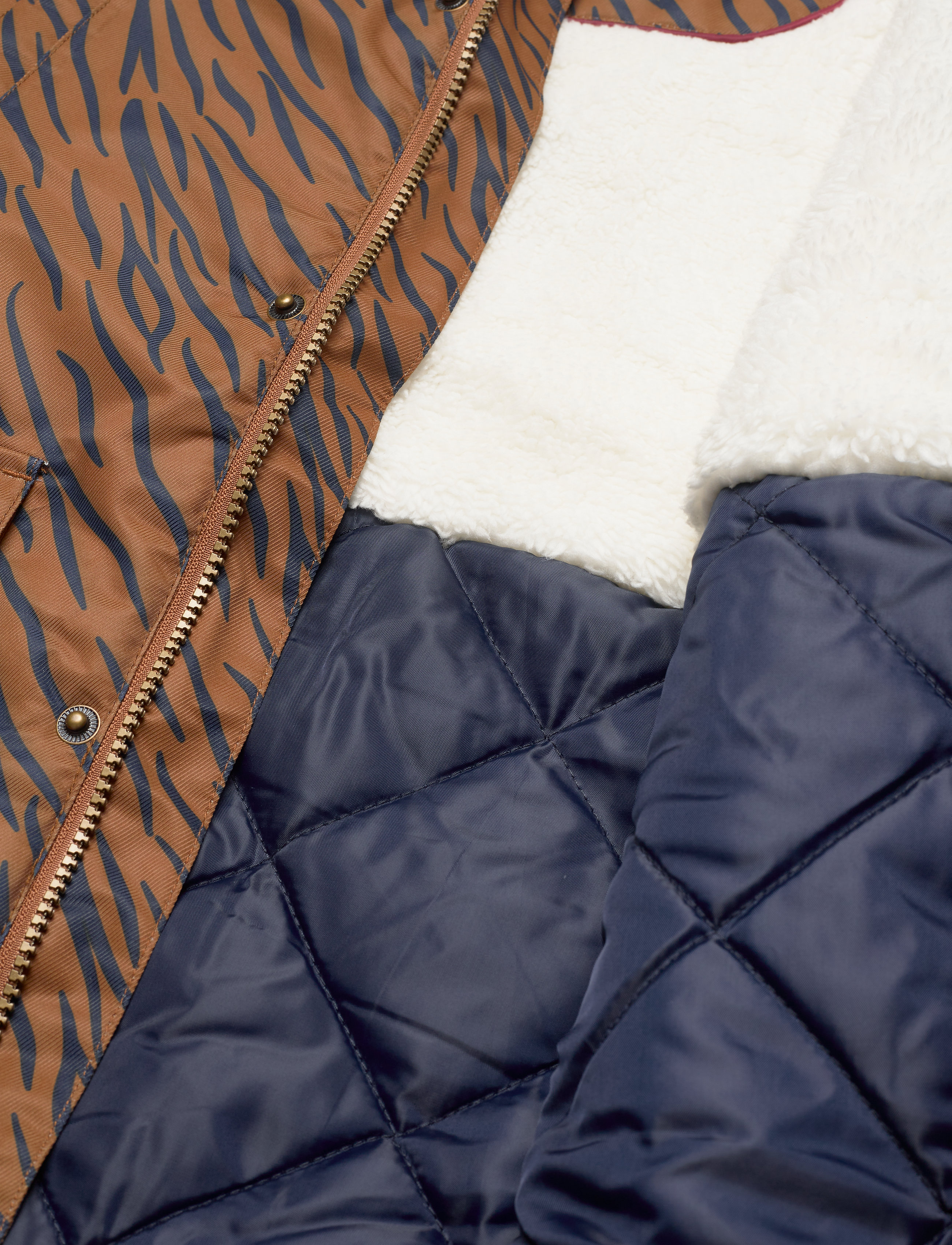 The New - TNVADRIAN TWILL JACKET - zebra aop toffee - 4