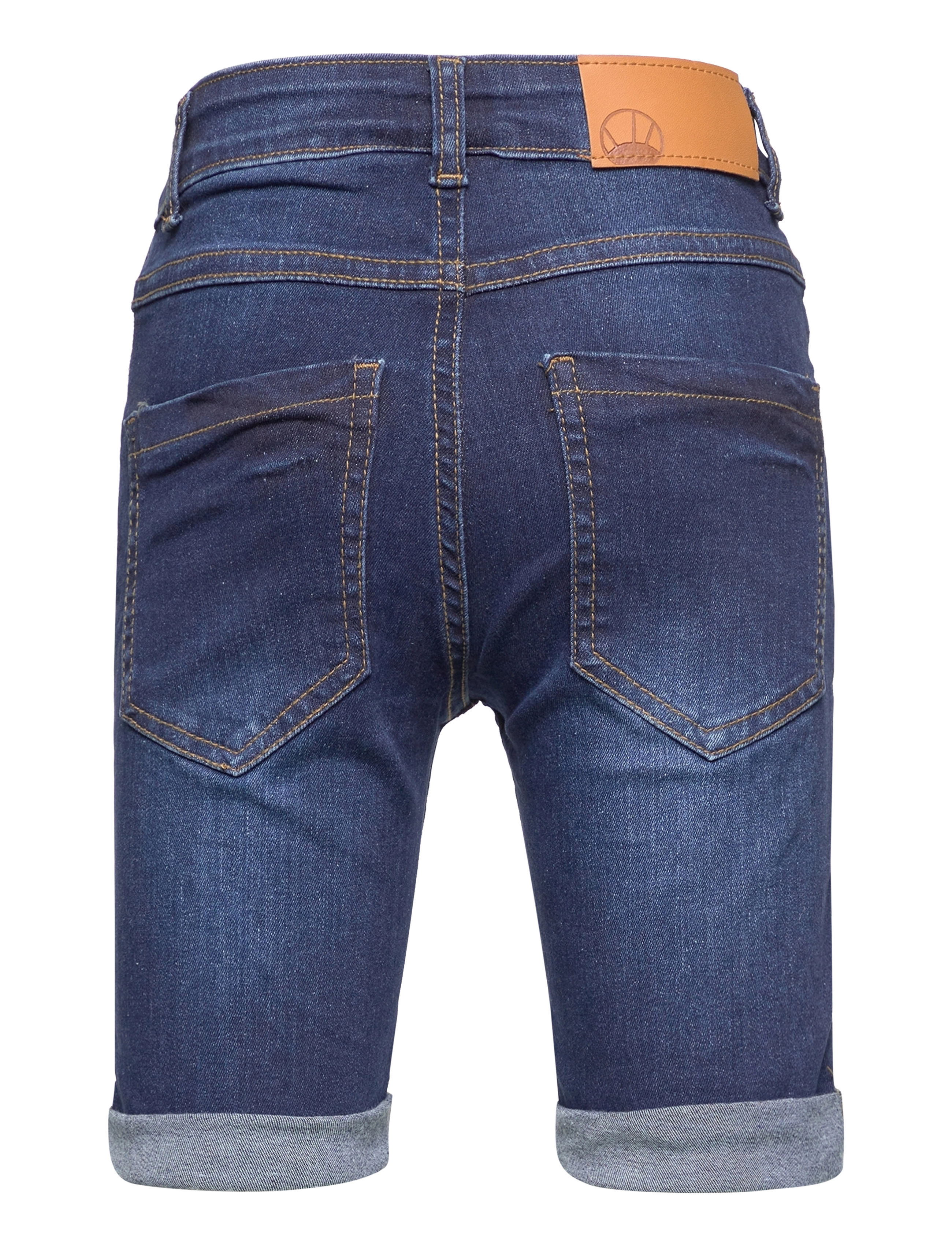 The New - THE NEW DENIM SHORTS - shorts - dk. blue - 1