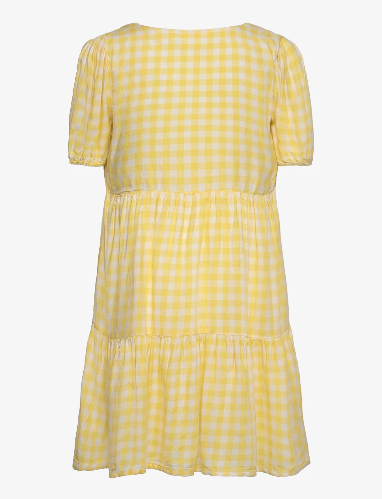 The New - TNBRIANNA S_S DRESS - short-sleeved casual dresses - checked - 1