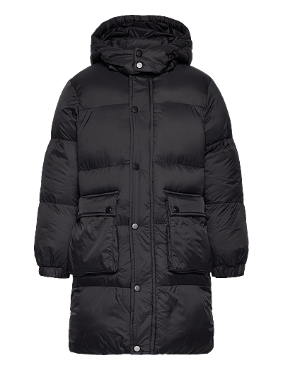 The New TNDAFINA LONG JACKET - Jackets - BLACK / black