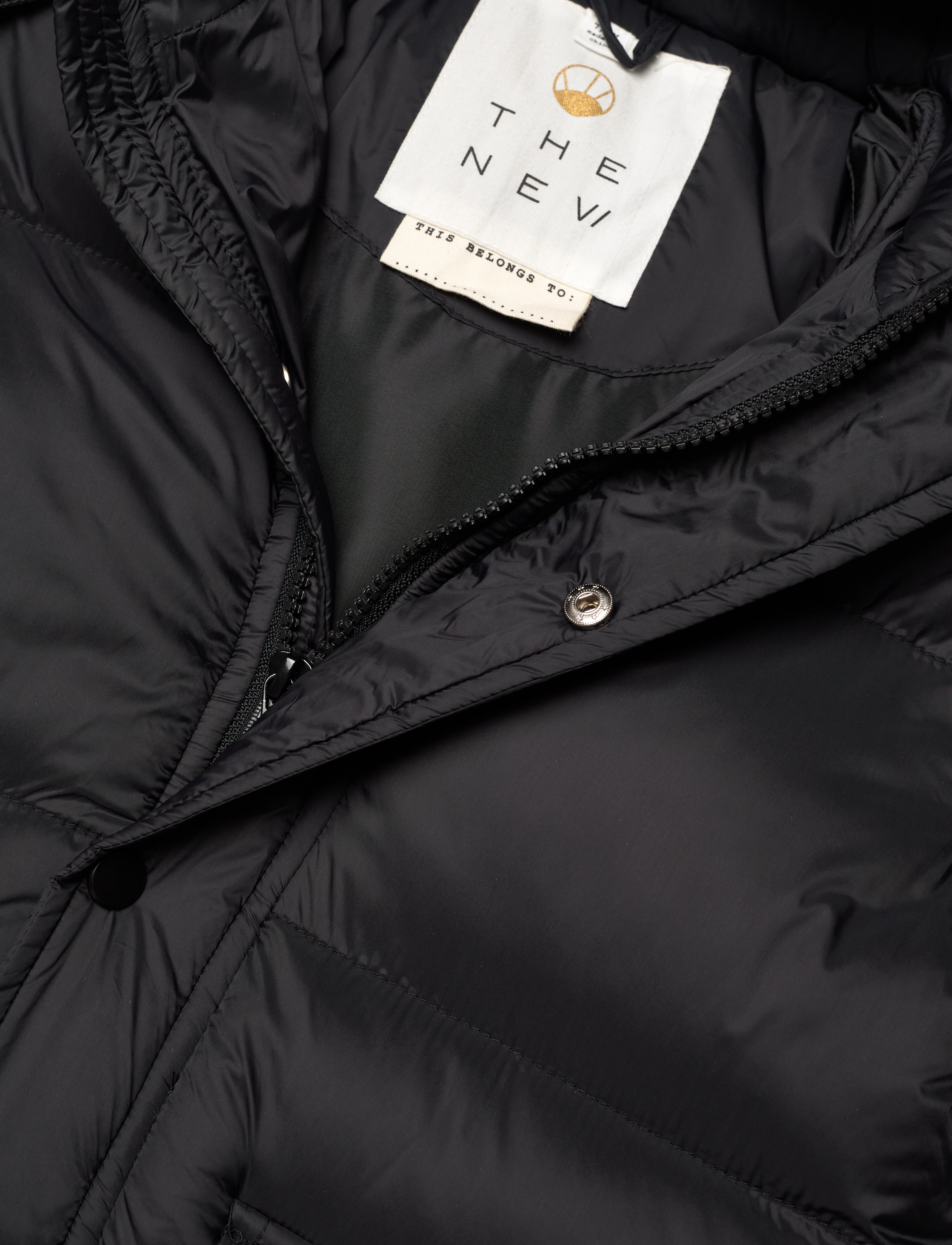 The New - TNDAFINA LONG JACKET - yttertøy - black - 2