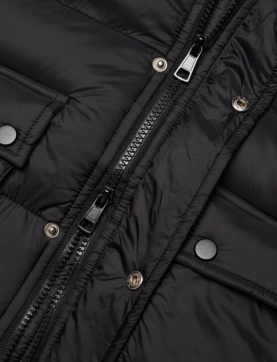 The New - TNDAFINA LONG JACKET - daunen- und steppjacken - black - 3