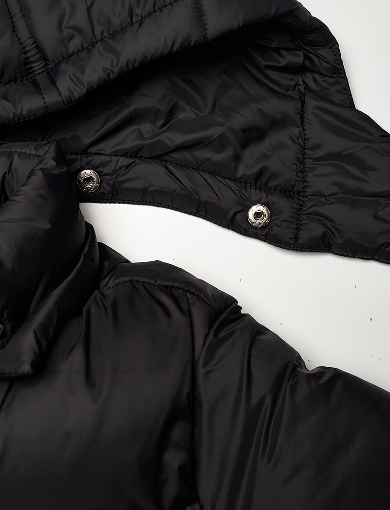 The New - TNDAFINA LONG JACKET - puhvis ja polsterdatud - black - 4