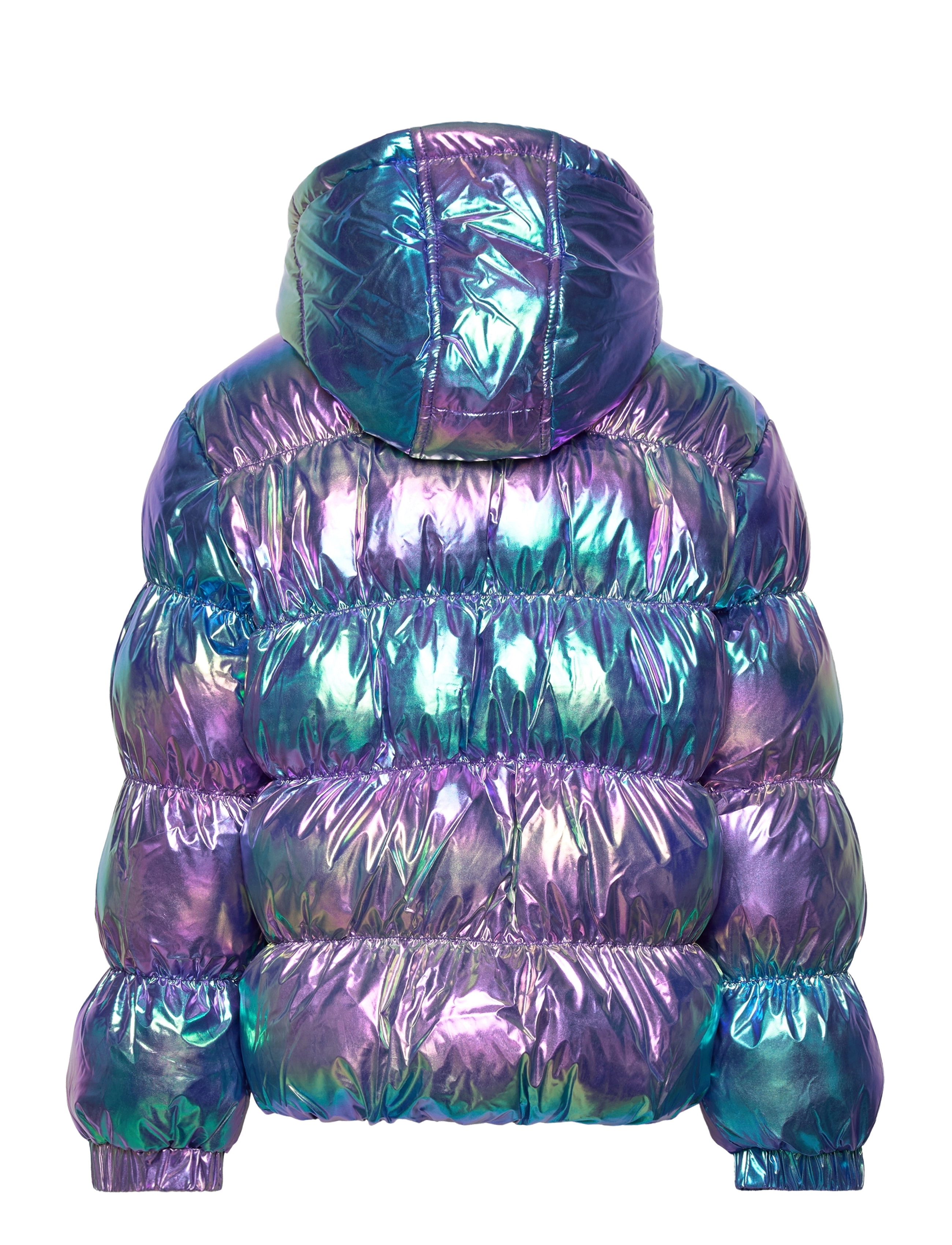 The New - TNDUFFY JACKET - dunjakker & forede jakker - metallic - 1