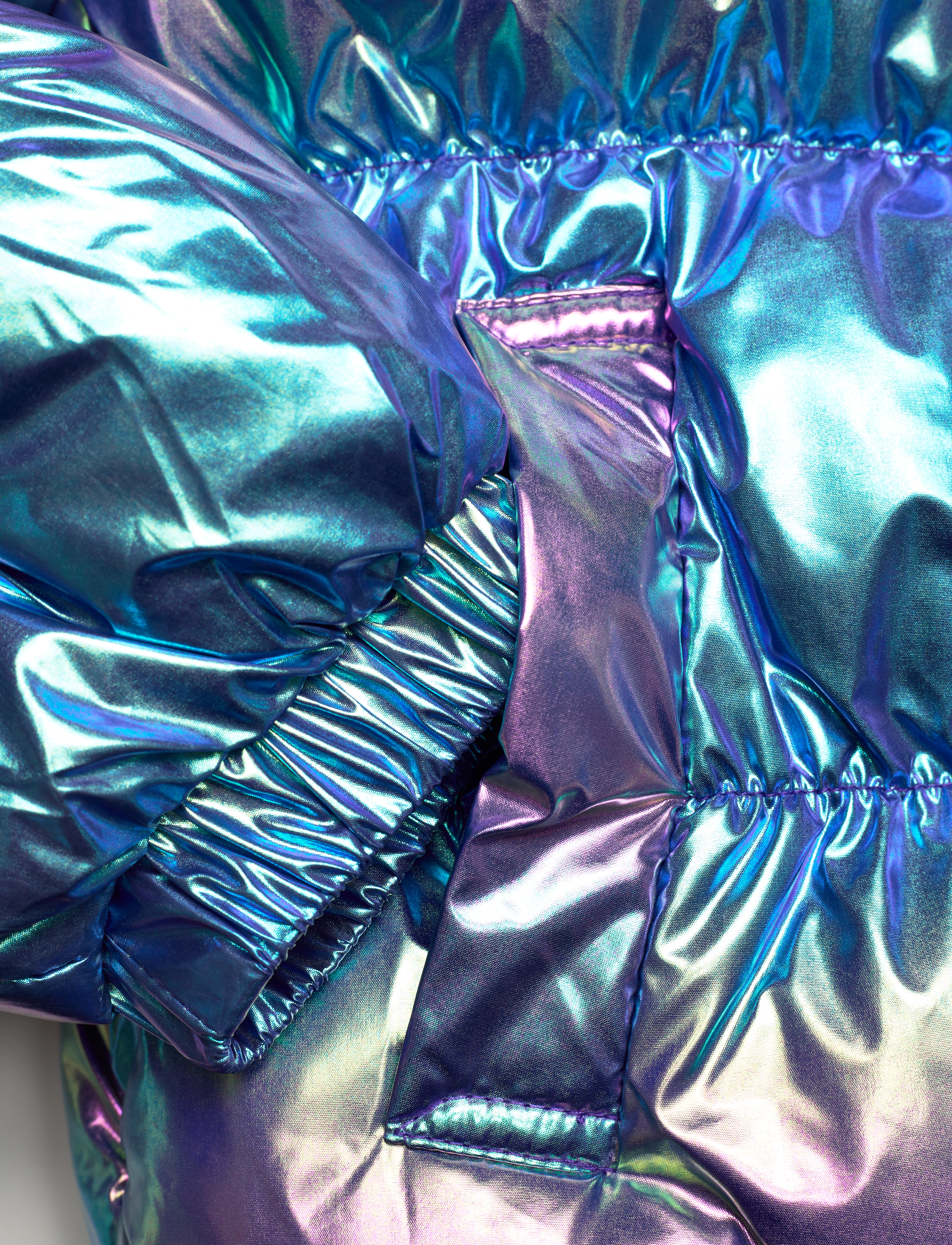 The New - TNDUFFY JACKET - dunjakker & forede jakker - metallic - 3