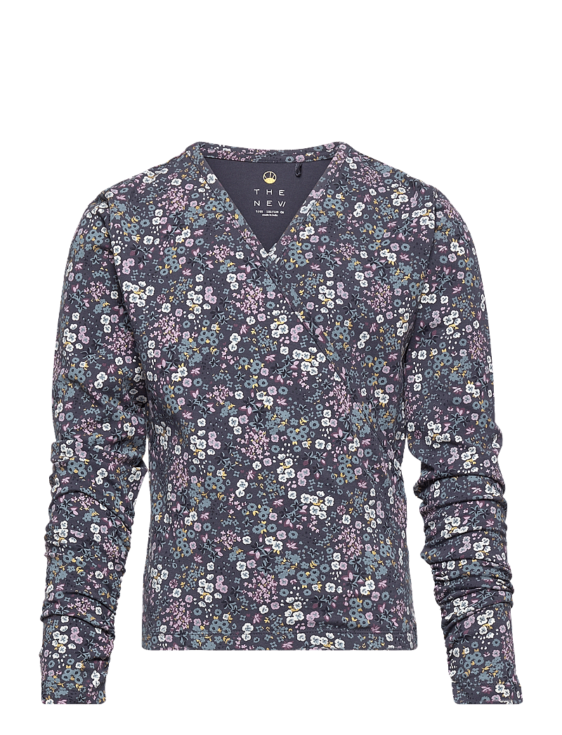 The New - TNDITSY L_S TEE - pikkade varrukatega t-särgid - mood indigo - 0