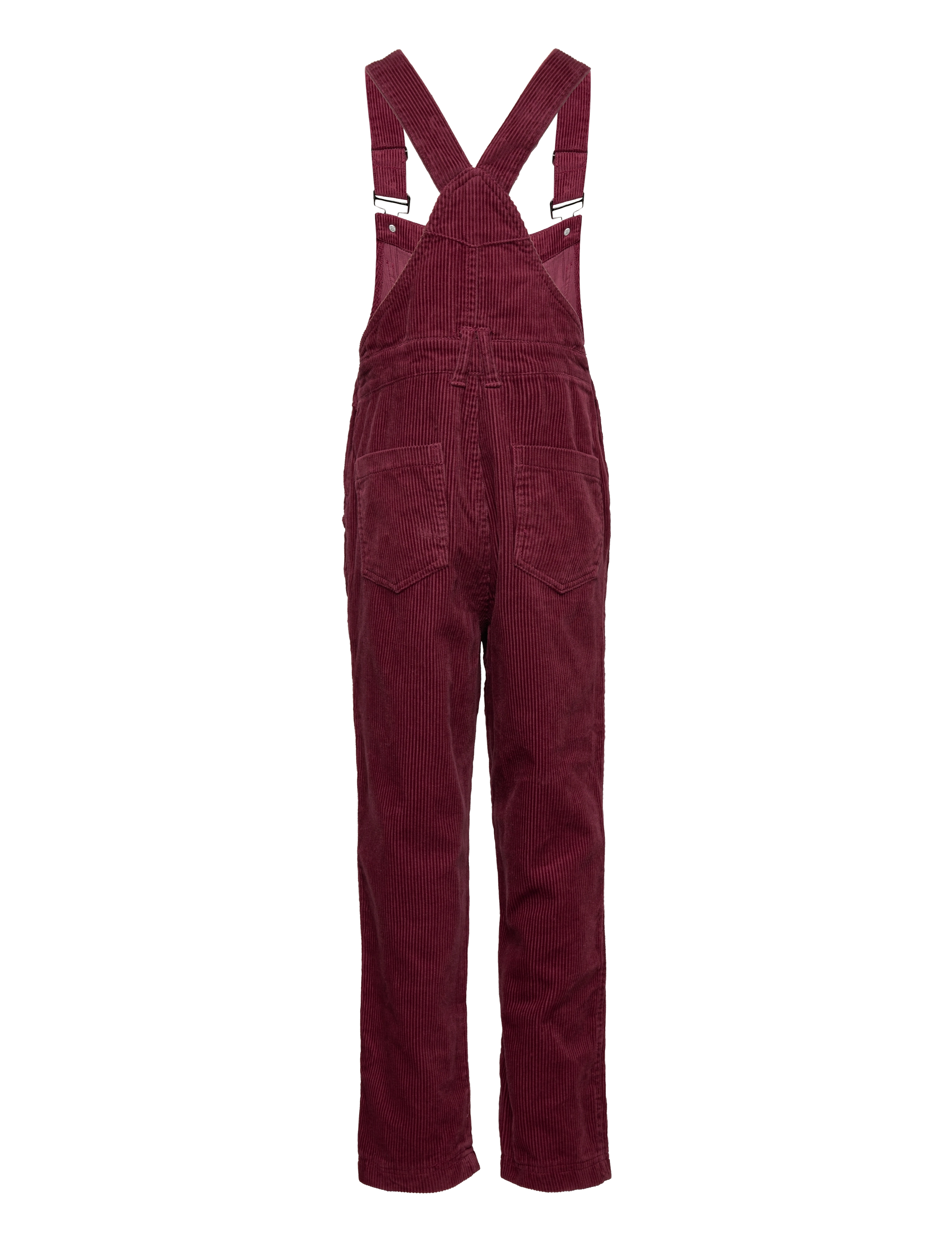 The New - TNDANDRA CORD DUNGAREES - maroon - 1