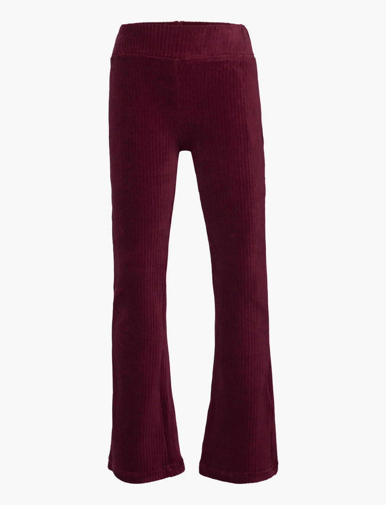The New - TNDEMI CORD FLARED PANTS - bootcut jeans - winetasting - 0