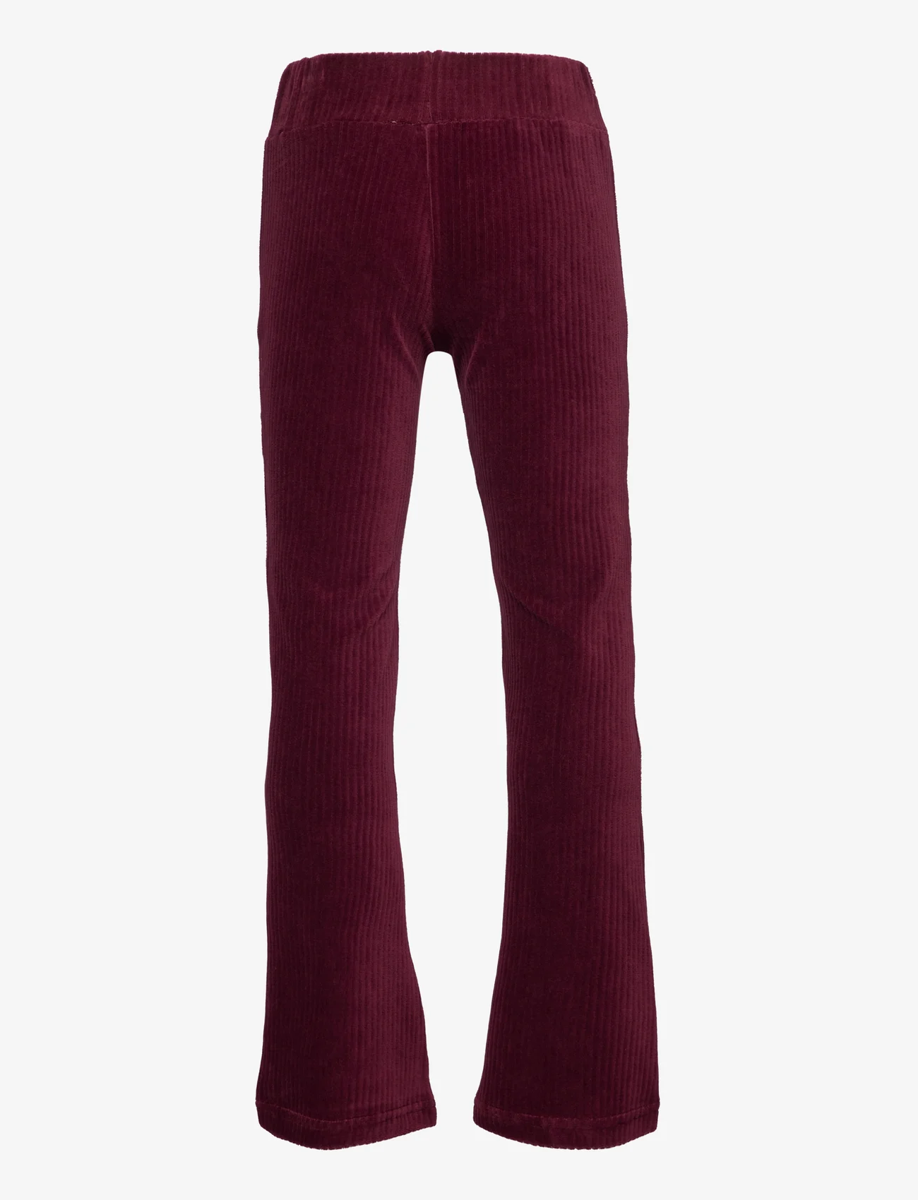 The New - TNDEMI CORD FLARED PANTS - bootcut jeans - winetasting - 1