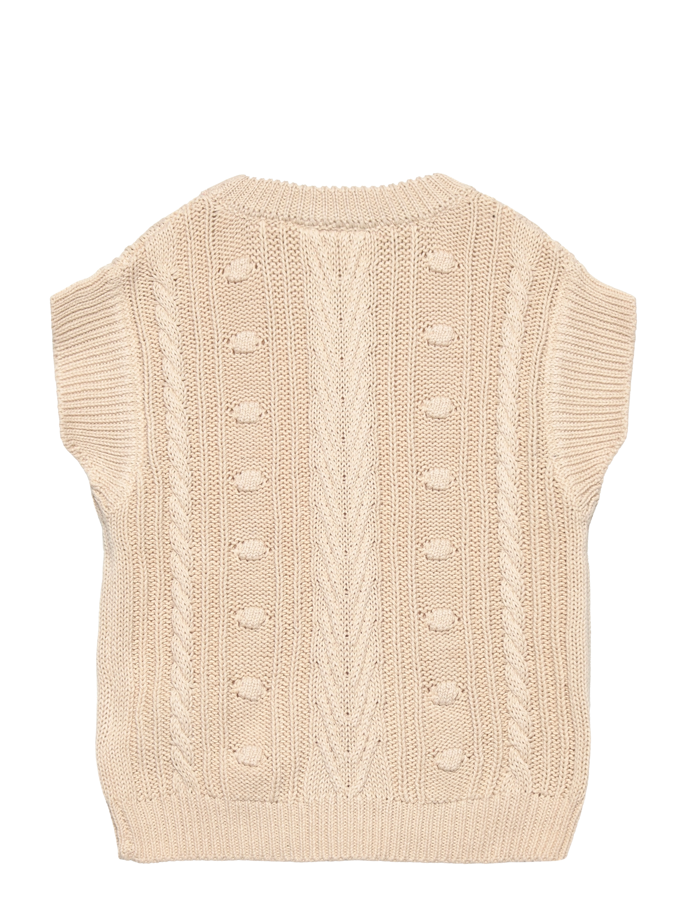 The New - TNDEBBY KNIT VEST - white swan - 1