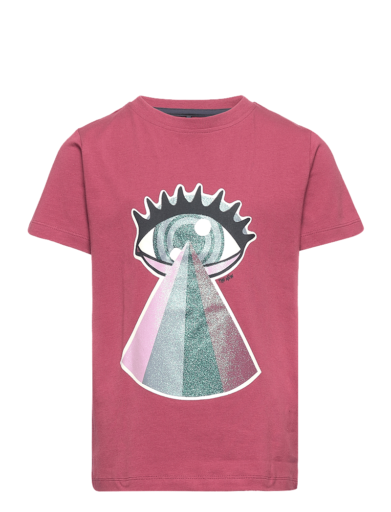 The New - TNDEBBA S_S TEE - kurzärmelige - maroon - 0