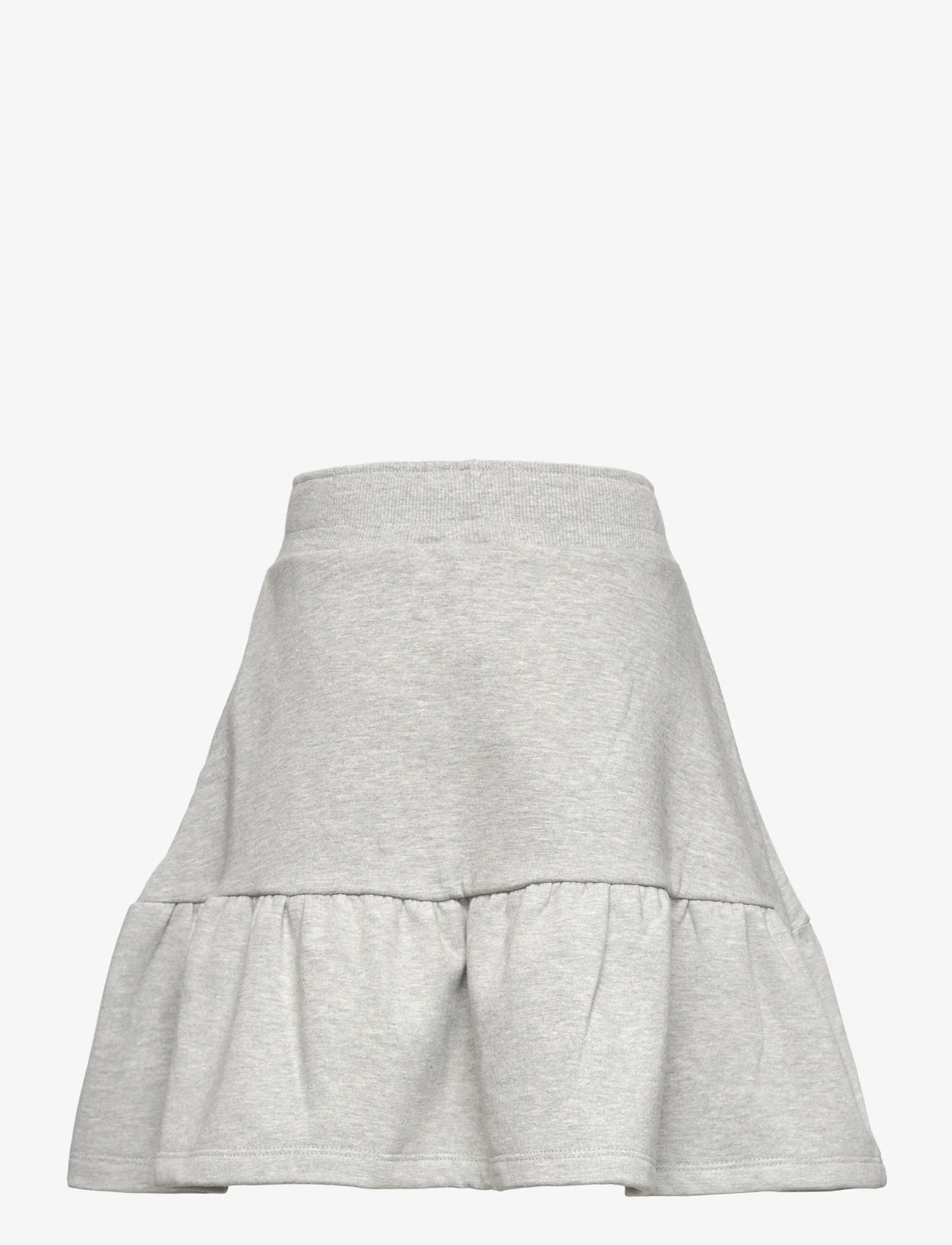 The New - TNDANIELLA SWEATSKIRT - korta kjolar - light grey melange - 1