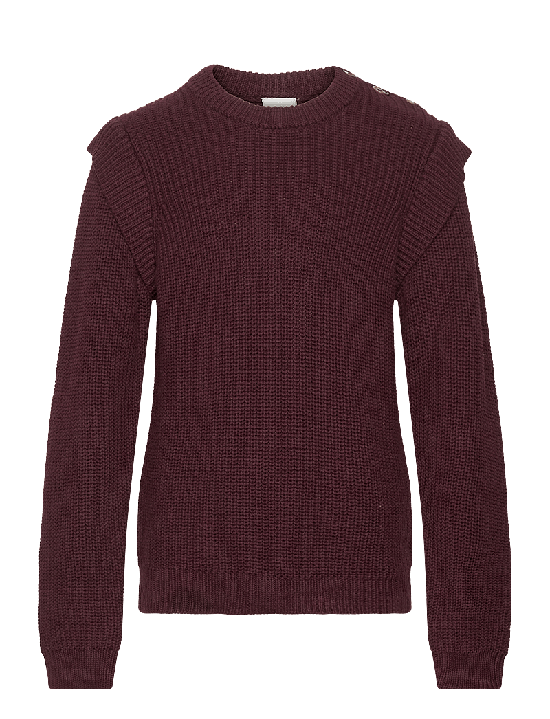 The New - TNDAYA KNIT PULLOVER - trøjer - winetasting - 0