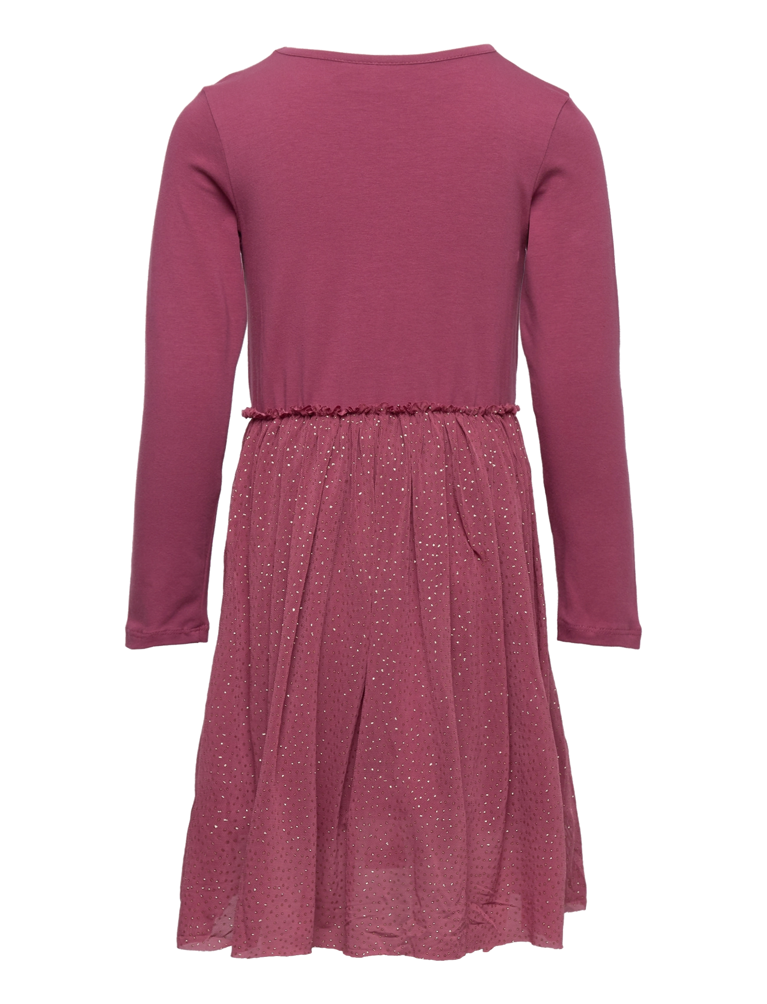 The New - TNDARIA L_S DRESS - maroon - 1