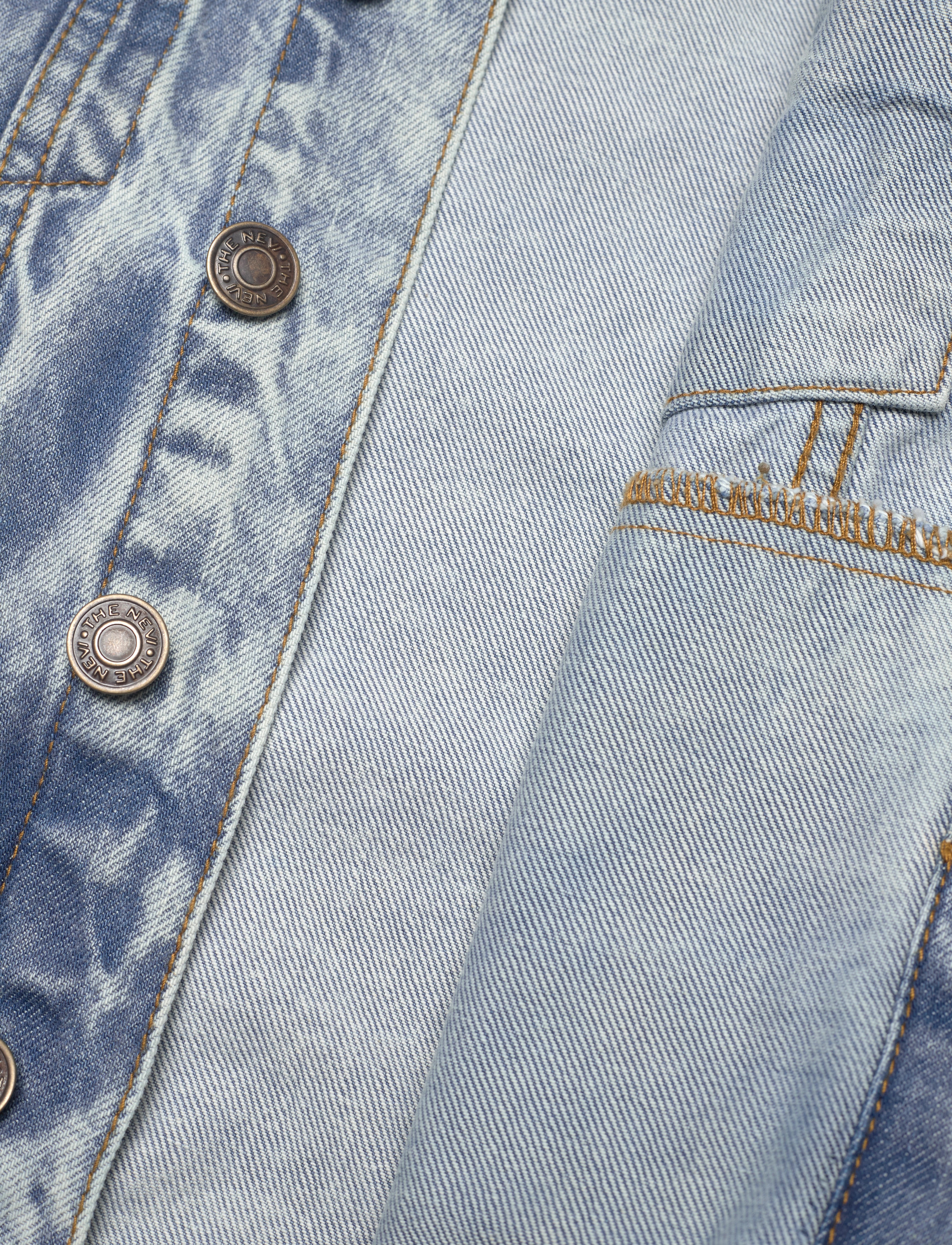 The New - TNFLOW UNI DENIM JACKET - blue denim - 4