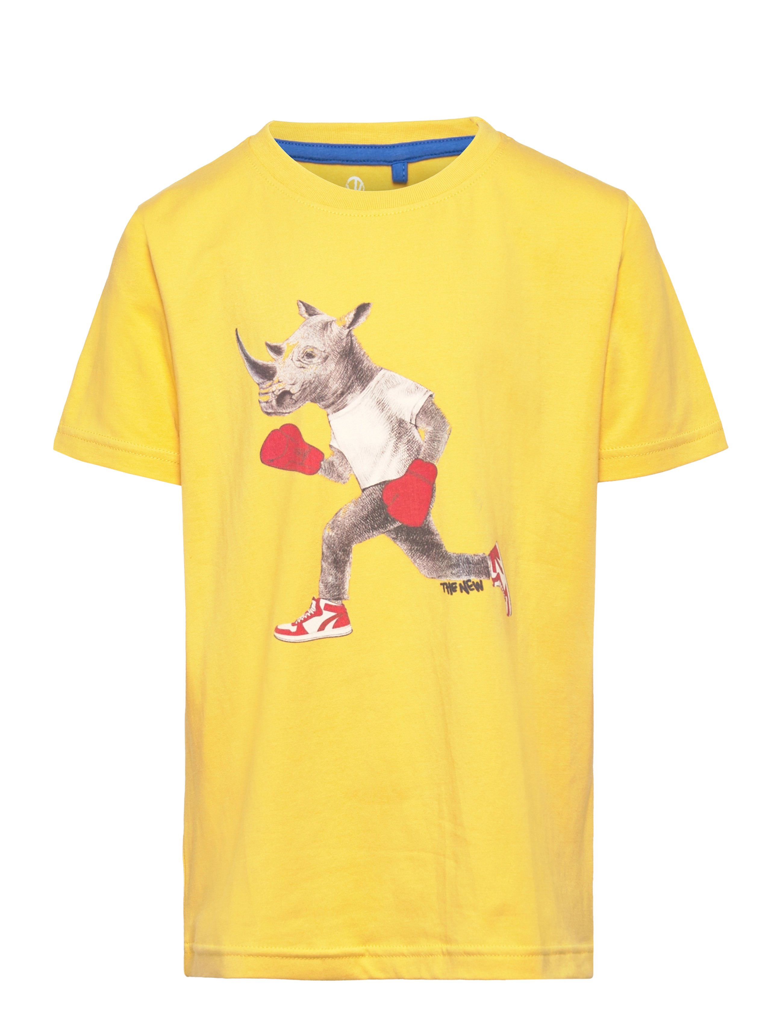 TNFRANK S_S TEE - MISTED YELLOW