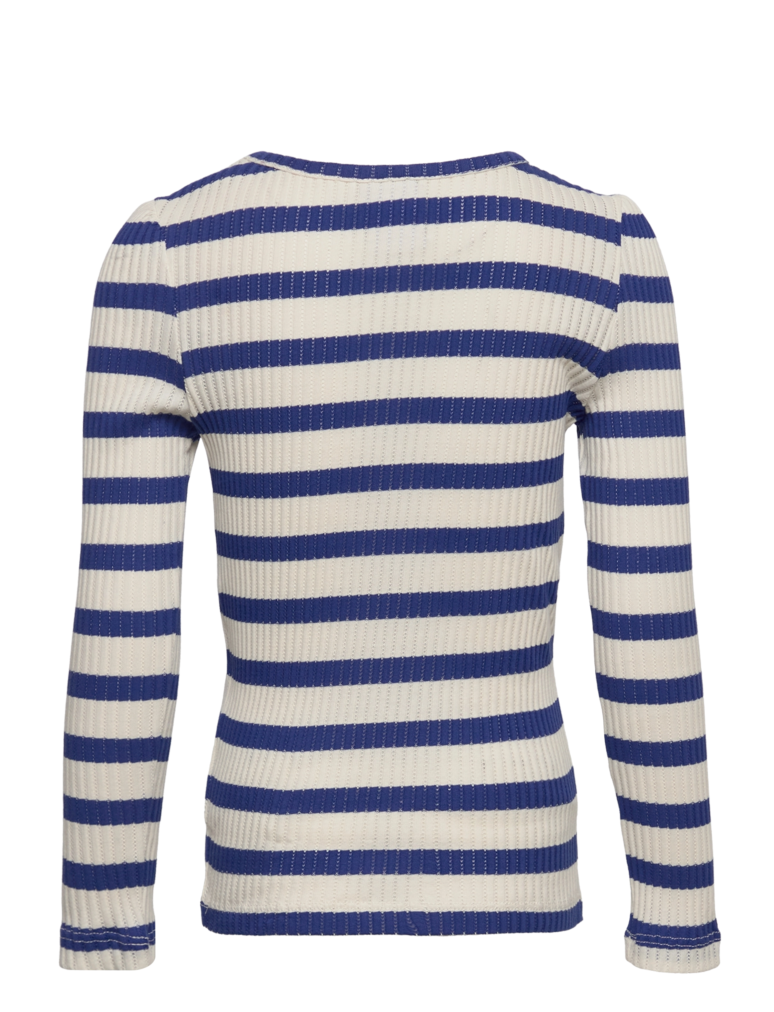 The New - TNSTRIPED L_S TEE - white swan/limoges - 1