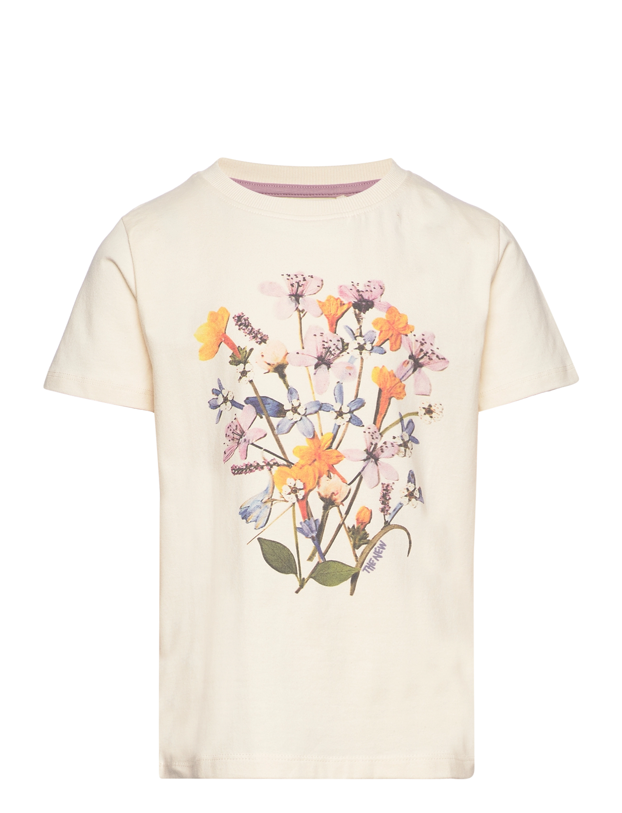 The New - TNFLOWER S_S TEE - white swan - 0