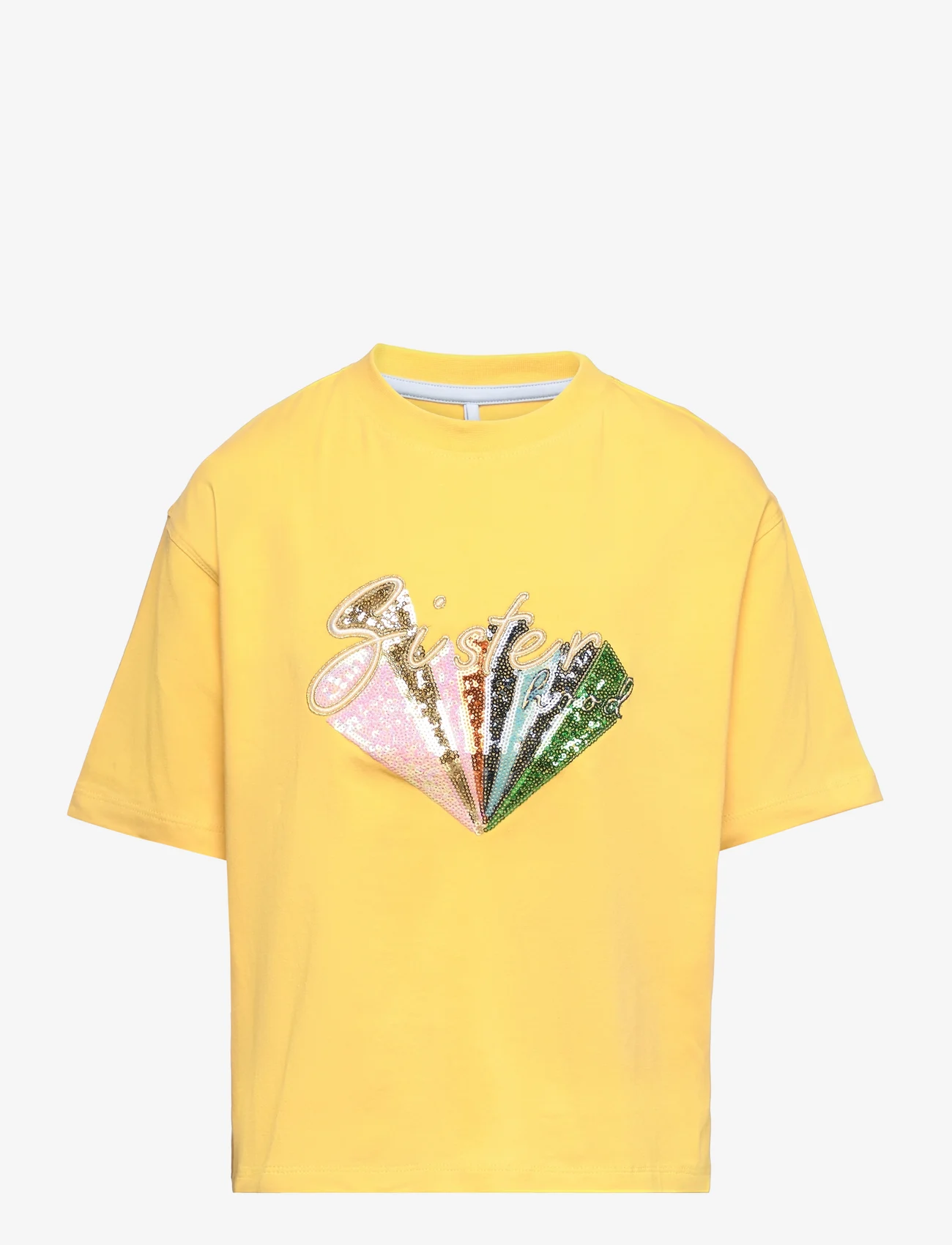 The New - TNFREJA OS S_S TEE - kortærmede t-shirts - misted yellow - 0