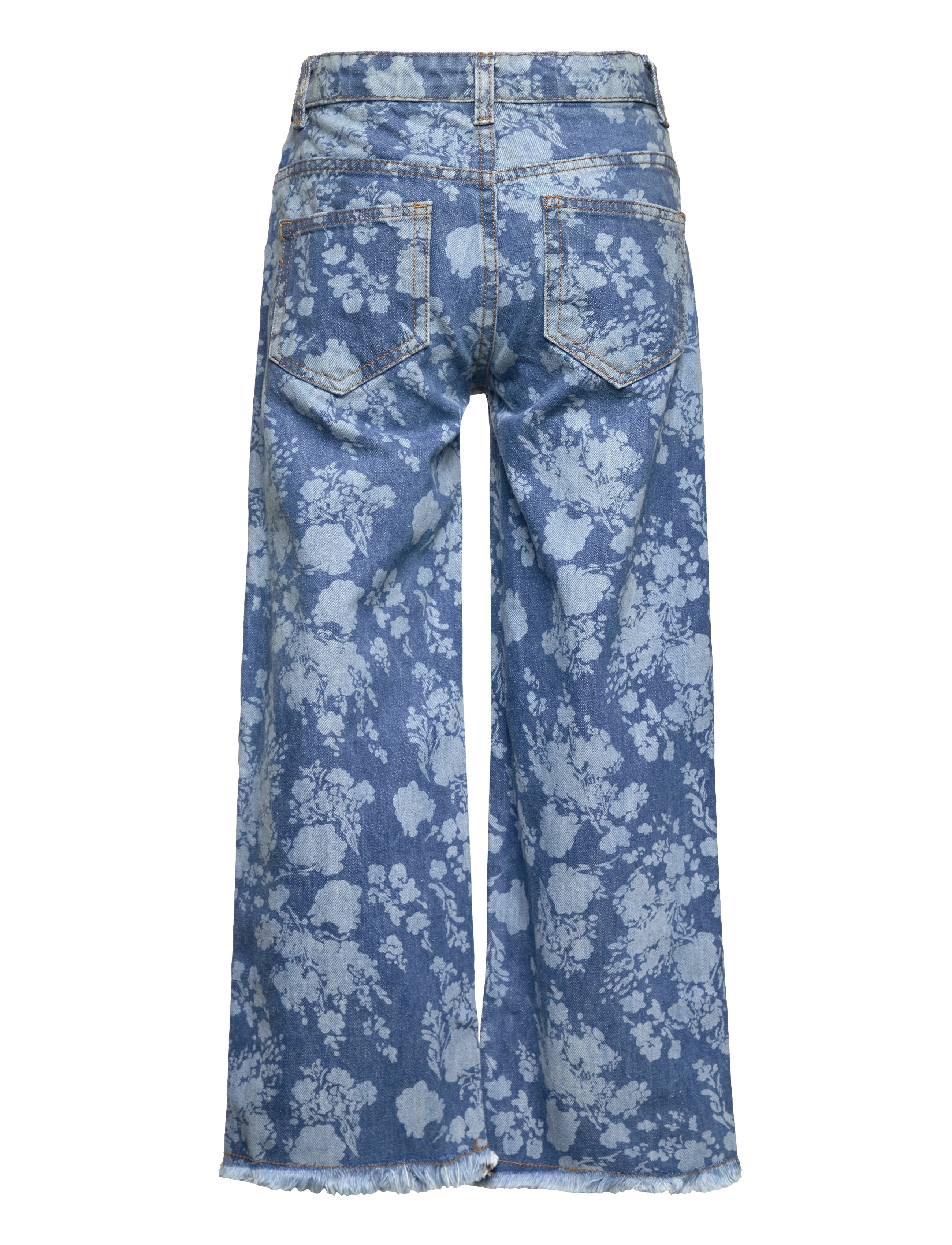 The New - TNFLORANA WIDE JEANS - blue denim - 1