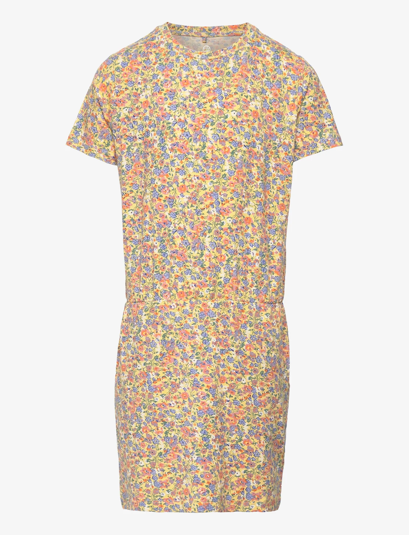 The New - TNFRY S_S DRESS - sukienki codzienne z krótkim rękawem - flower aop - 0
