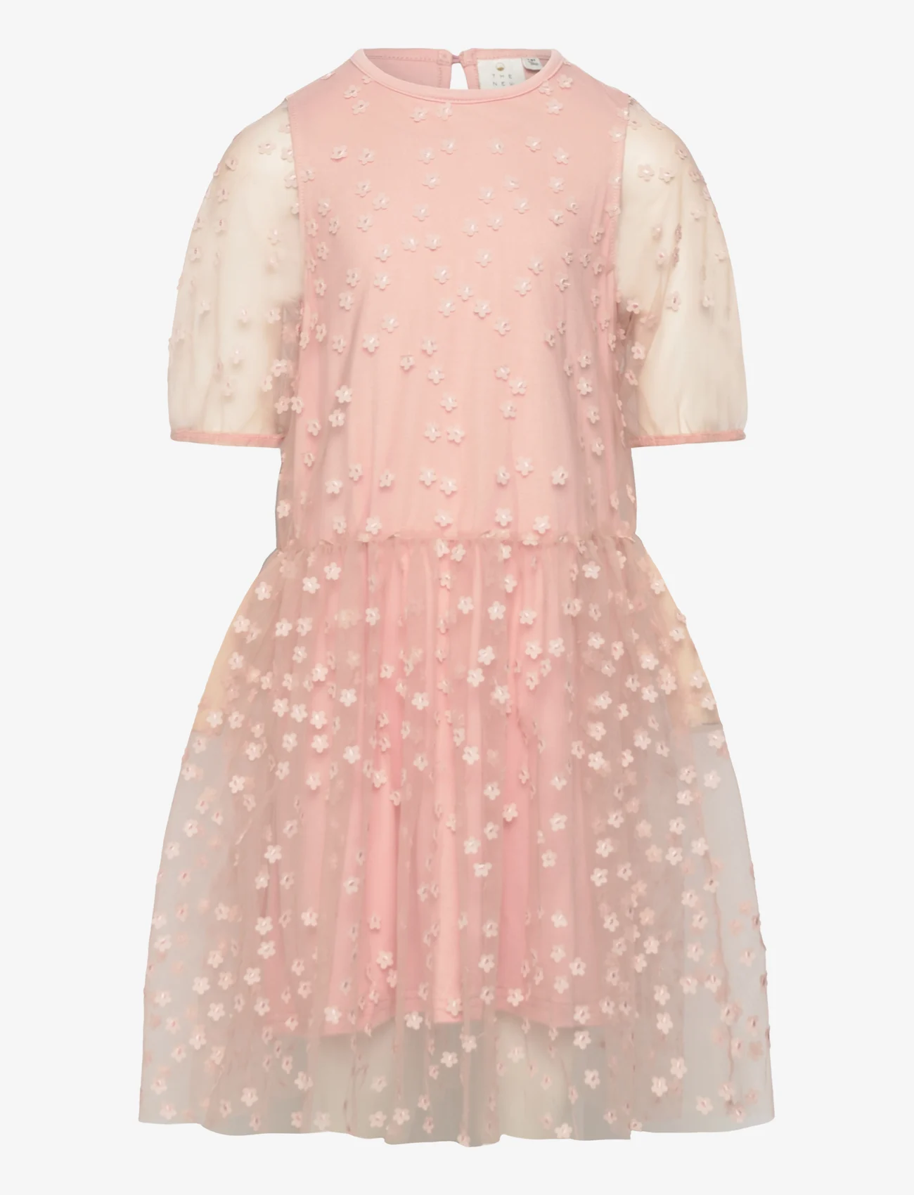 The New - TNGRACELYN S_S DRESS - juhlamekot - peach beige - 0