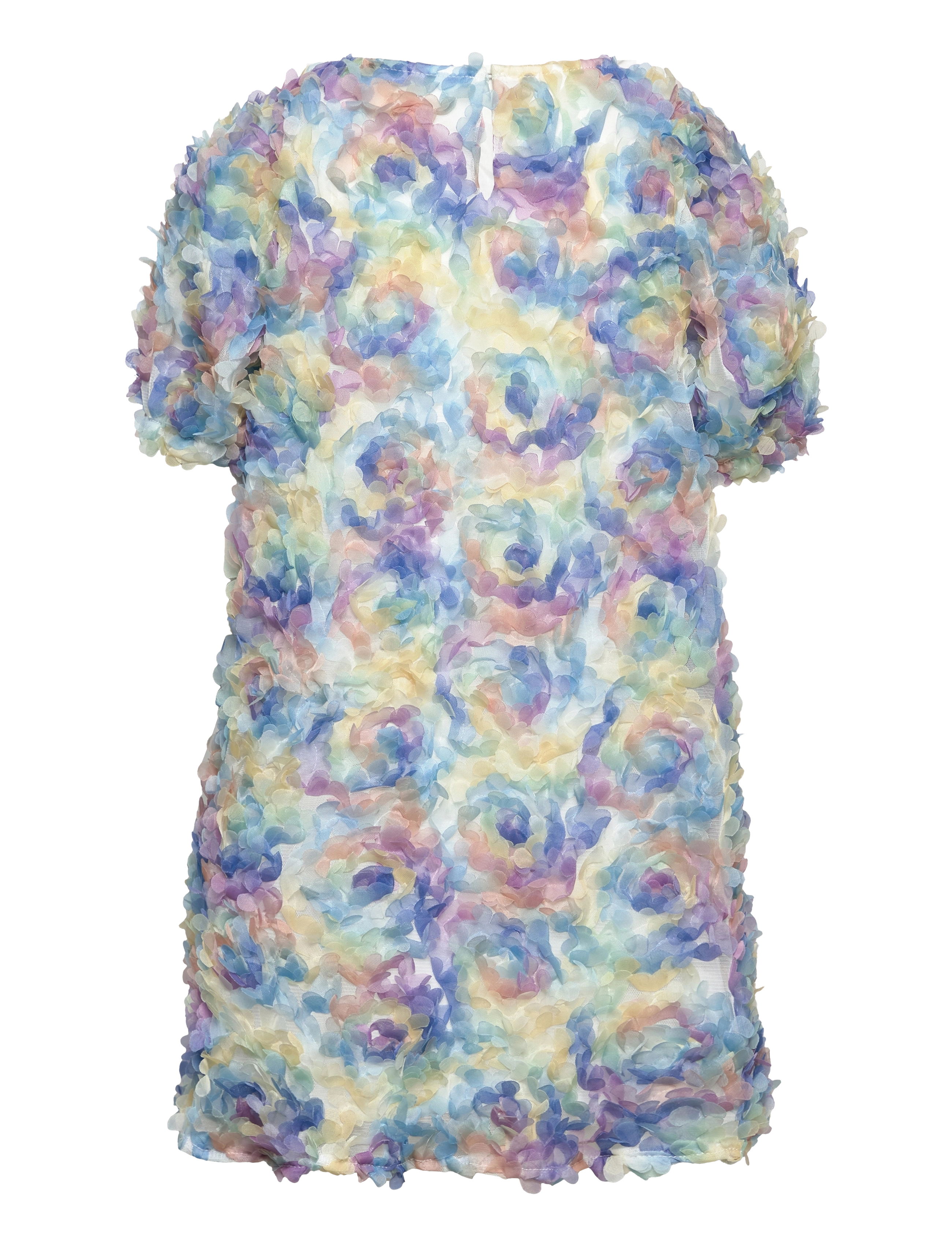 The New - TNFLOWER S_S DRESS - white swan - 1