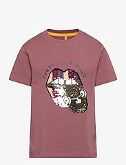 The New - TNHIBA S_S TEE - kortærmede t-shirts - rose brown - 0