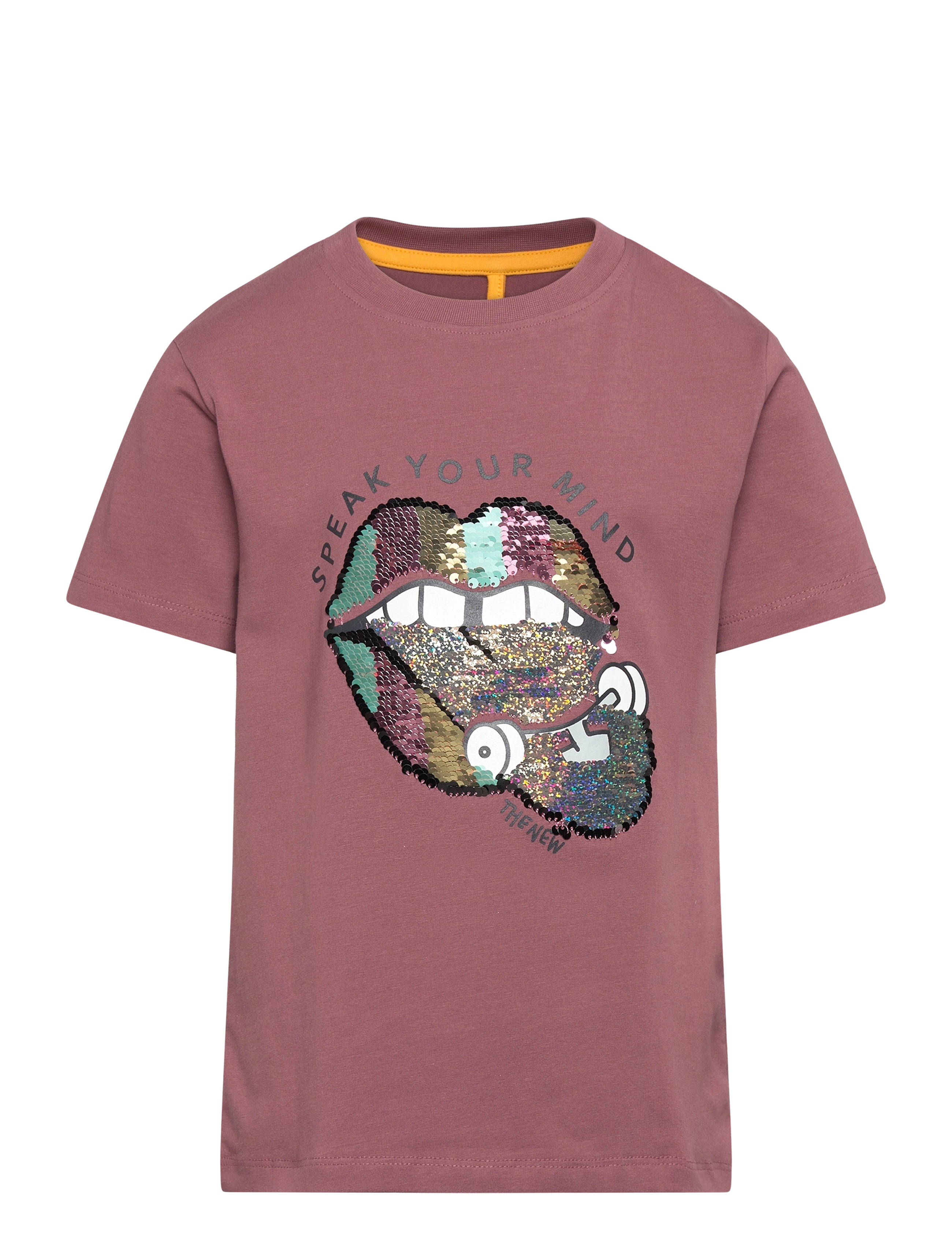 The New - TNHIBA S_S TEE - rose brown - 2