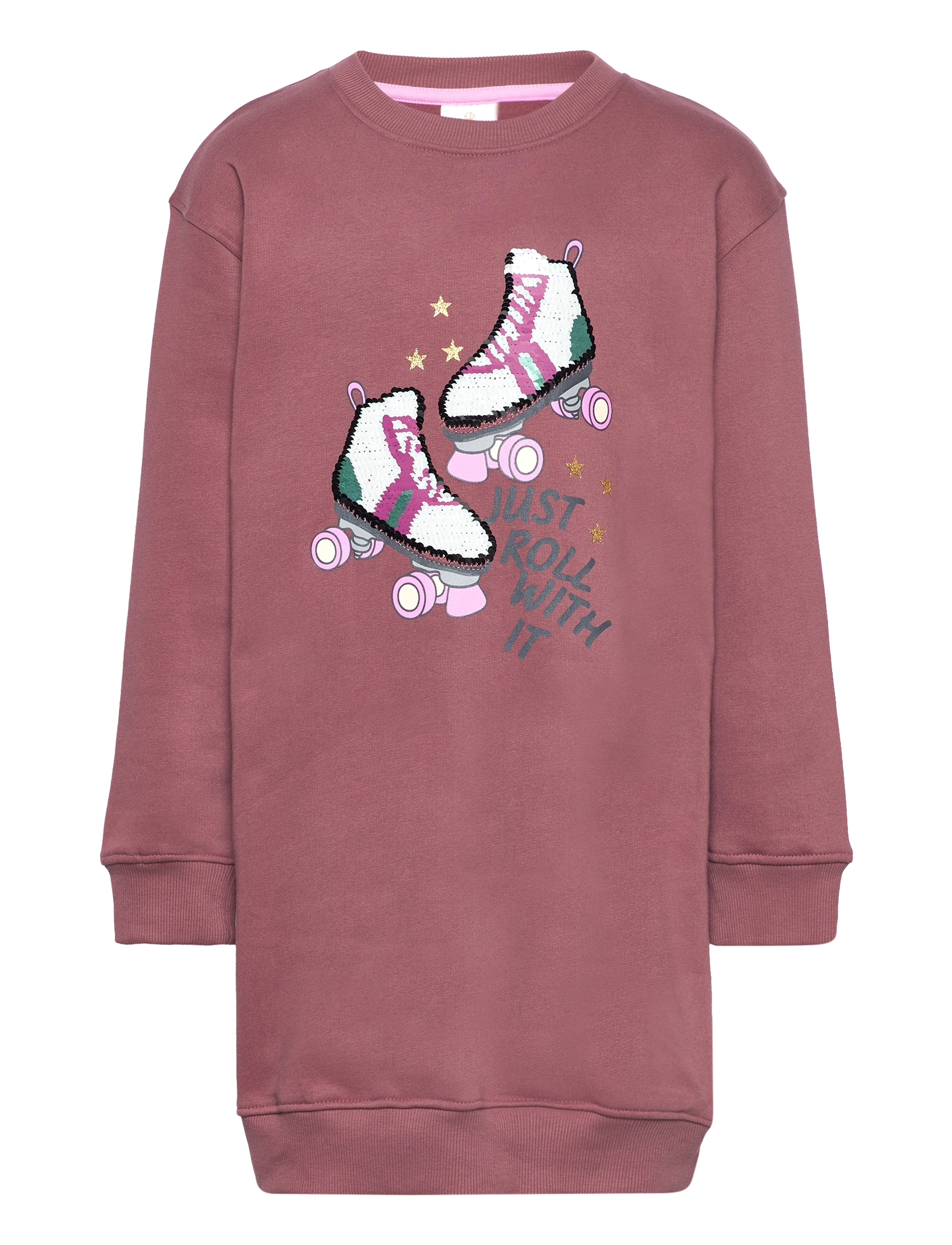 The New - TNHELENA L_S SWEATDRESS - rose brown - 2