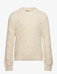 The New - TNDIVA KNIT PULLOVER - tröjor - white swan - 0