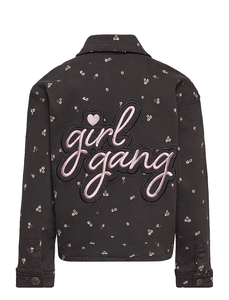 The New - TNHELLEN L_S OVERSHIRT - jeansjacken - phantom - 1