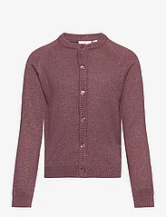 The New - TNEVE GLITTER CARDIGAN - cardigans - rose brown - 0