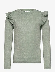 The New - TNFARAH L_S TEE - long-sleeved t-shirts - seagrass - 0