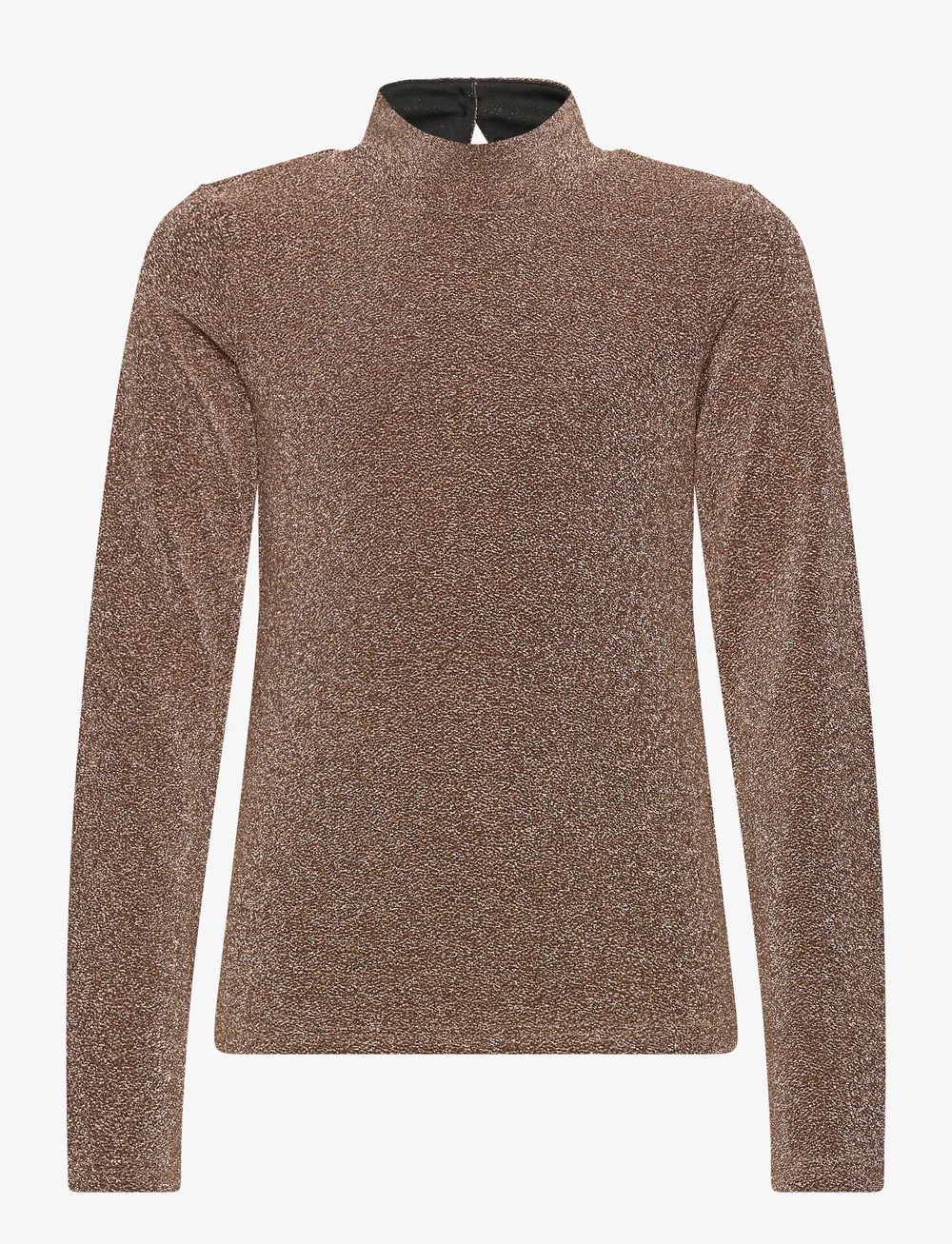 The New - TNIdalou L_S Tee - langärmelig - gold glitter - 0