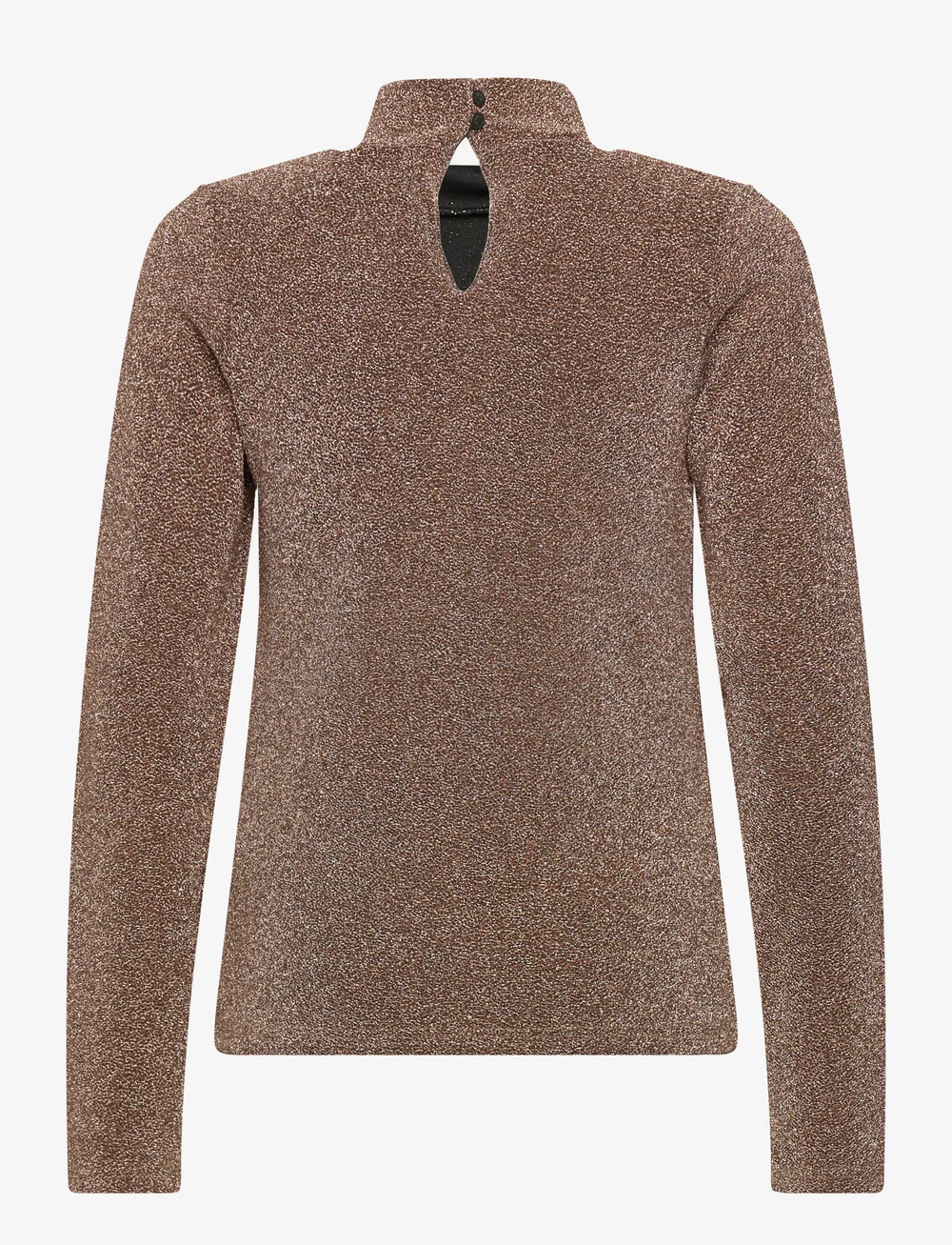 The New - TNIdalou L_S Tee - langärmelig - gold glitter - 1