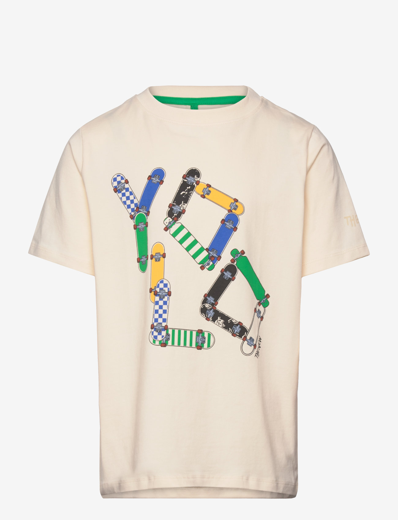 The New - TNJames S_S Tee - white swan - 0