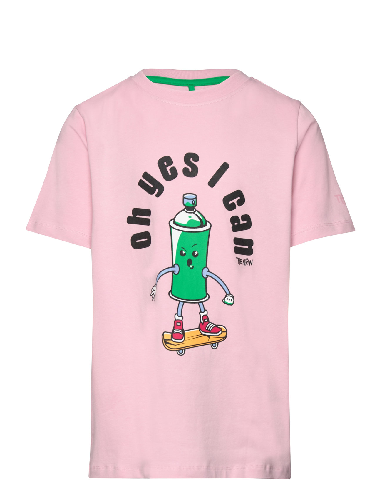 The New - TNJensen S_S Tee - pink nectar - 0