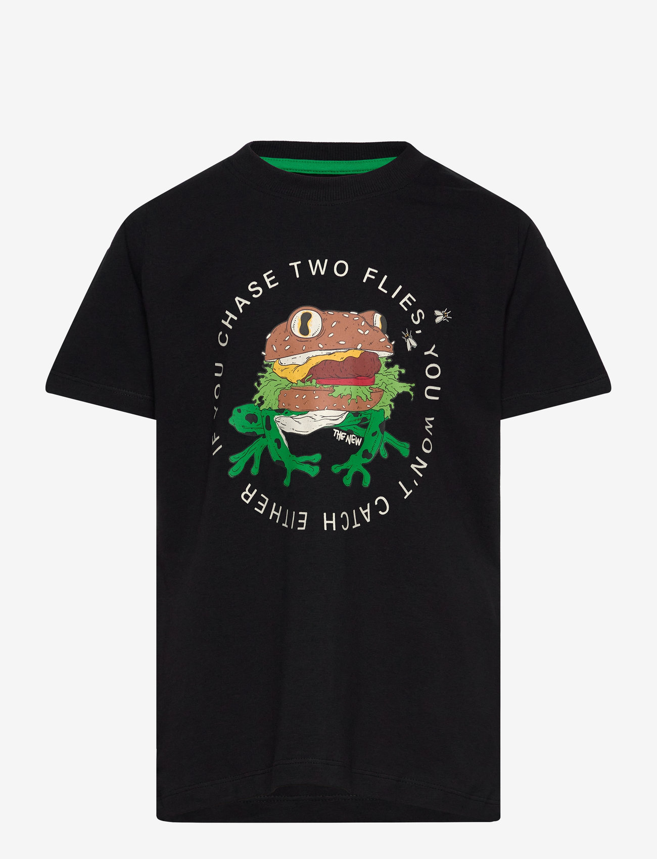 The New - TNJohnny S_S Tee - black beauty - 0