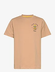 The New - TNJulio S_S Tee - short-sleeved t-shirts - cornstalk - 0