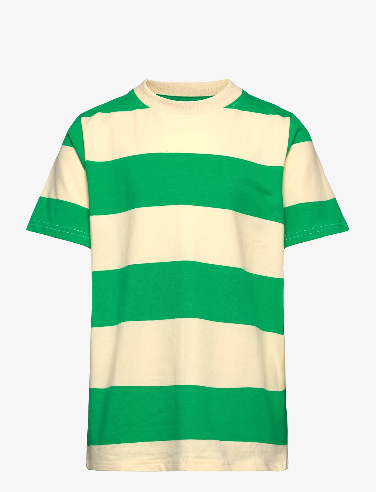 The New - TNJae UNI S_S Tee - short-sleeved t-shirts - bright green - 0