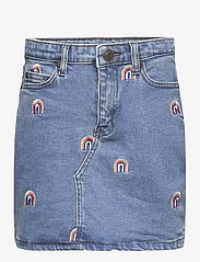 The New - TNJanet Denim Skirt - korte skjørt - light blue - 0