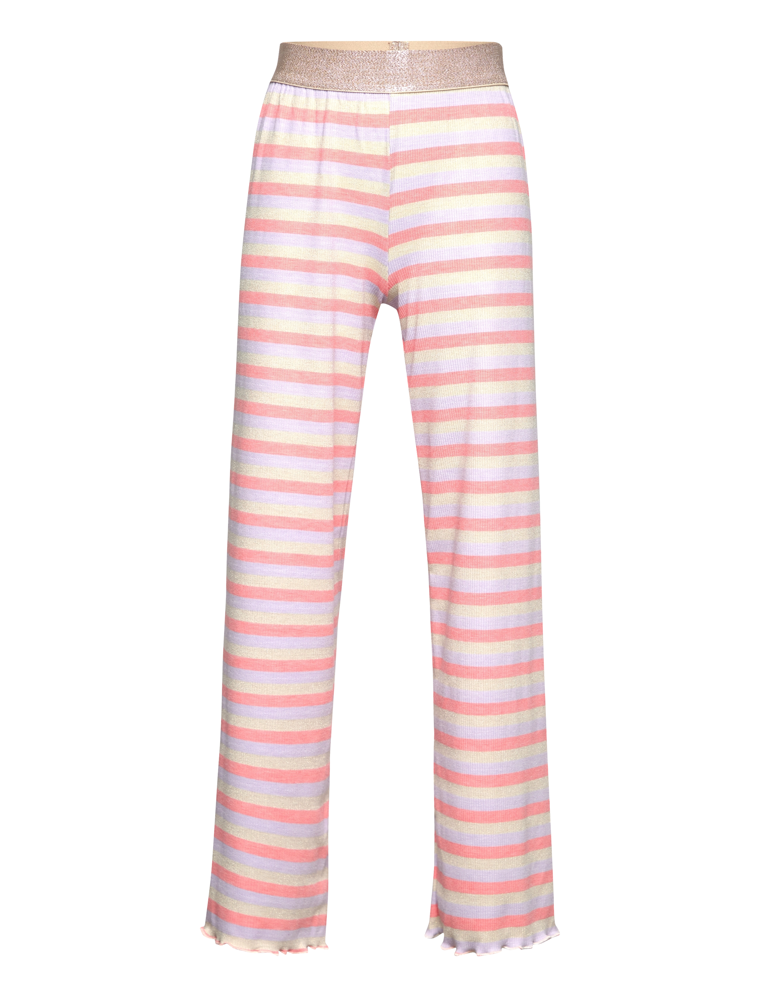 The New Tnfridan Wide Rib Pants, 158-164, Unterteile, Rosa - Trousers, Kinder