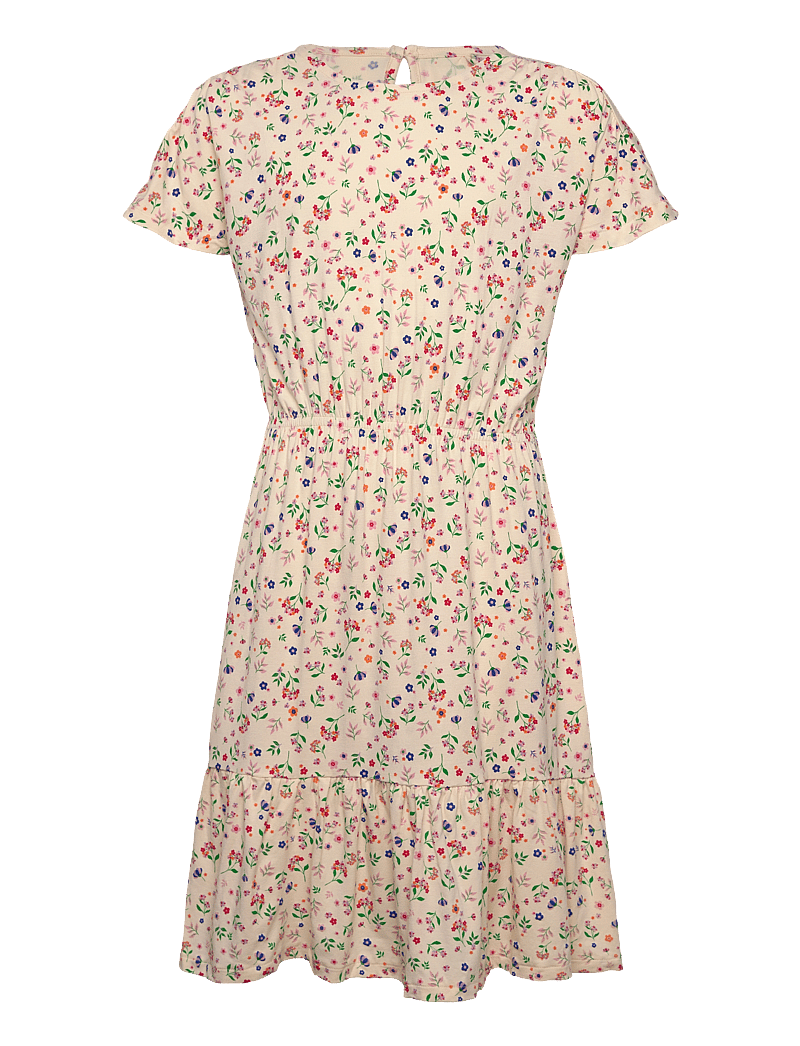 The New - TNJulia S_S Dress - kurzärmelige freizeitkleider - white swan - 0