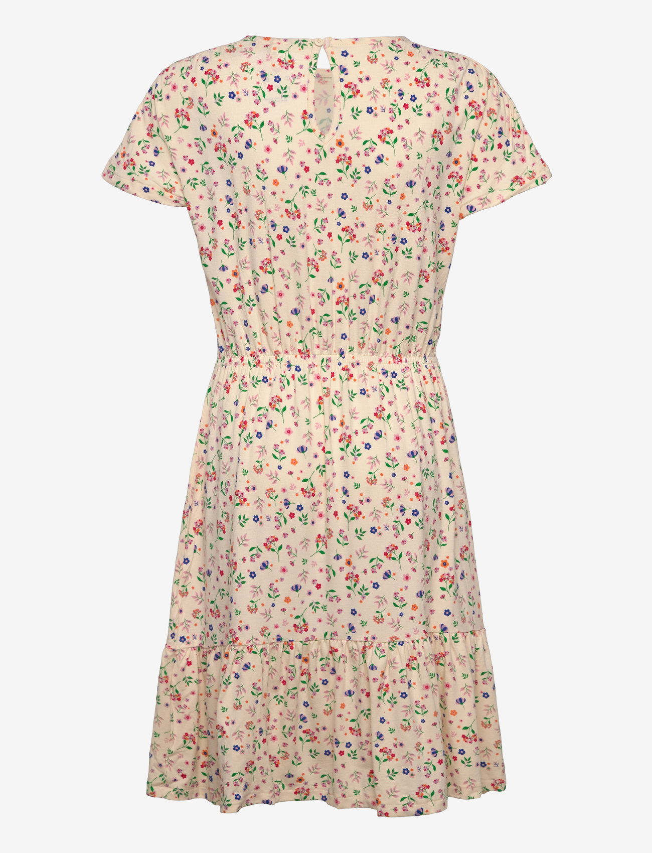 The New - TNJulia S_S Dress - kurzärmelige freizeitkleider - white swan - 1