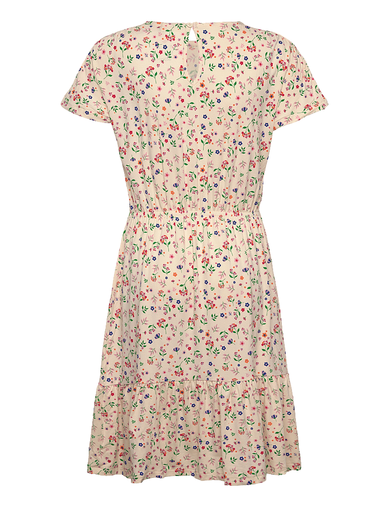 The New - TNJulia S_S Dress - kurzärmelige freizeitkleider - white swan - 1