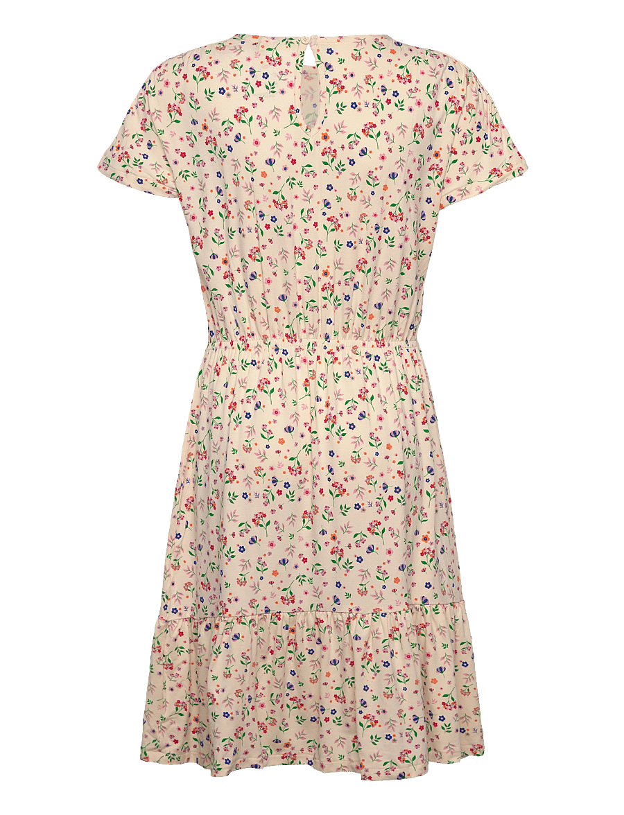 The New - TNJulia S_S Dress - kurzärmelige freizeitkleider - white swan - 1