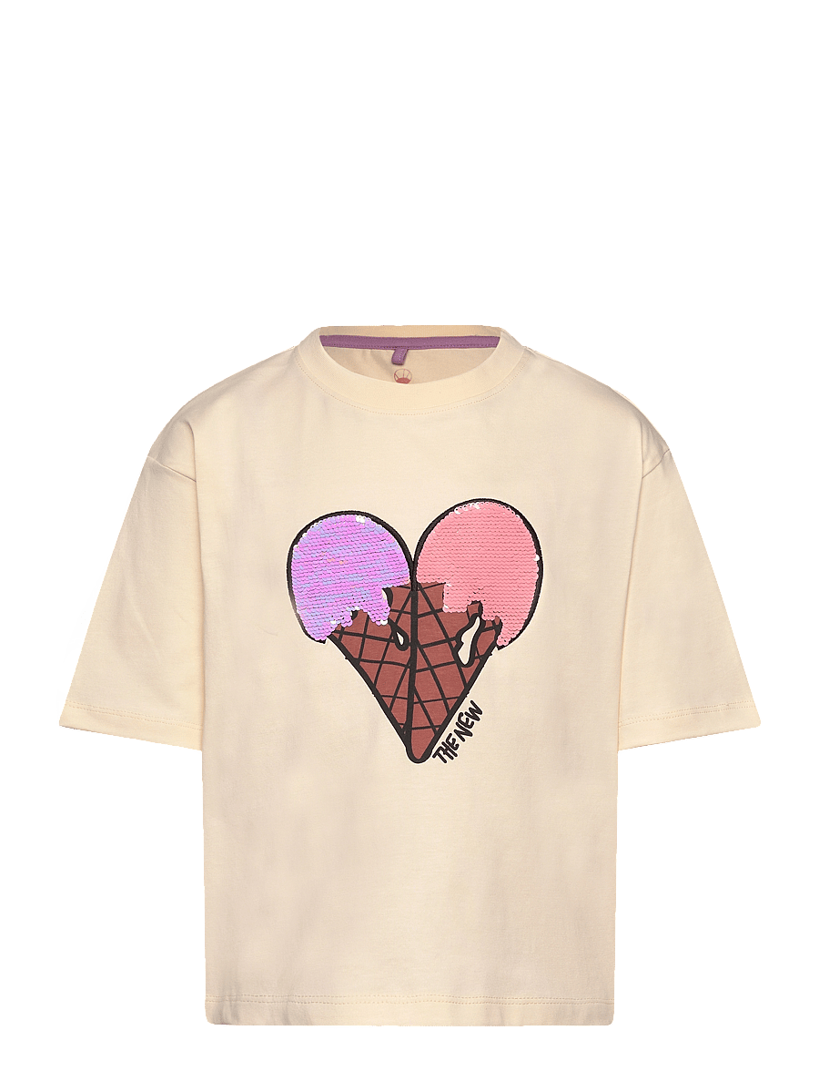 The New - TNJemma OS S_S Tee - kurzärmelige - white swan - 0