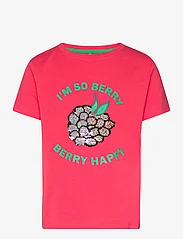 The New - TNJocelle S_S Tee - short-sleeved t-shirts - geranium - 0